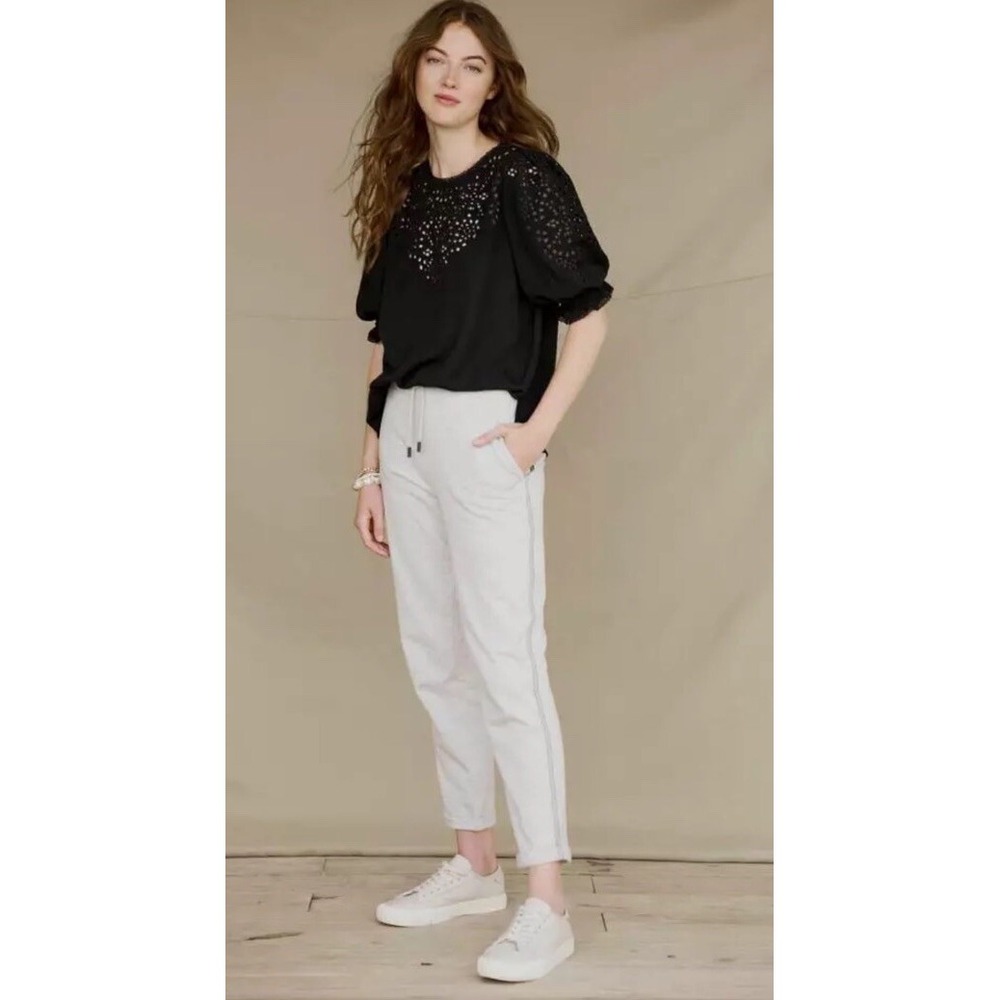 Matilda Jane Womens Good Hart GH‎ Vacherie Jogger Gray size Medium New